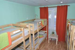 Хостел Кашемир Пермь Спальное место на двухъярусной кровати в общем номере для женщин-3